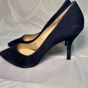Navy Blue Nine West Heels